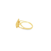 Modern Yellow Gold Statement Ring