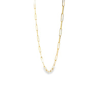Classic Yellow Gold Link Necklace