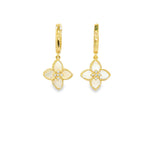 Load image into Gallery viewer, 14ct Yellow Gold Dangle Earrings with Mother of Pearl