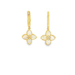 Load image into Gallery viewer, 14ct Yellow Gold Dangle Earrings with Mother of Pearl