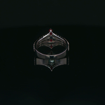 Load image into Gallery viewer, White Gold Multistone Ring with Marquise Cut Red Rubies