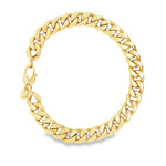 Load image into Gallery viewer, Classic Yellow Gold Chain Bracelet (Hollow Links)