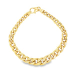 Load image into Gallery viewer, Classic Yellow Gold Chain Bracelet
