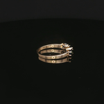 Load image into Gallery viewer, Yellow Gold Ring with Deep Blue Sapphire Cabochons