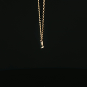 Yellow Gold Chain Necklace with Round Emerald Cluster