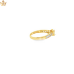 Load image into Gallery viewer, 9ct Yellow Gold Ring with Oval Opal Cabochon