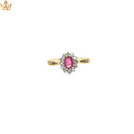 Load image into Gallery viewer, 9ct Gold Ring With Pink Tourmaline