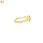 Load image into Gallery viewer, 18ct Gold Multistone Ring with Round Brilliant Cut Diamonds