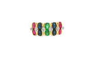 9ct Gold Multistone Ring