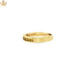 Load image into Gallery viewer, 9ct Yellow Gold Eternity Ring with Fancy Yellow Diamonds