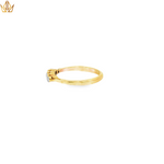 Load image into Gallery viewer, 18ct Gold Multistone Ring with Round Brilliant Diamonds