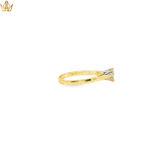 Load image into Gallery viewer, 18ct Gold Solitaire Ring with Round Cut Diamond