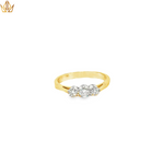 Load image into Gallery viewer, 18ct Gold Ring with Round Cut Diamonds