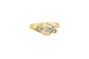 18ct Gold Multi-Stone Ring with Round Cut Diamonds (Antique) 1920s
