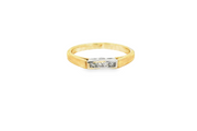 9ct Gold Multi-Diamond Band Ring