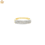 Load image into Gallery viewer, 18ct Yellow Gold Diamond Band Ring