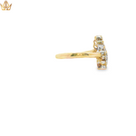 Load image into Gallery viewer, 9ct Gold Diamond Multistone Ring with Round Brilliant Cut Diamonds