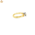 Load image into Gallery viewer, 18ct Gold Solitaire Ring with Round Brilliant Diamond