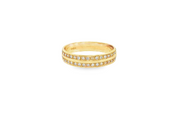 9ct Gold Diamond Band Ring