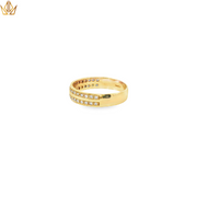 9ct Gold Diamond Band Ring