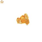 Load image into Gallery viewer, 18ct Gold Cocktail Ring with Round Brilliant Diamonds