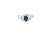 14ct Deep Blue Sapphire