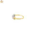 Load image into Gallery viewer, 18ct Gold Multistone Ring with Round Brilliant Cut Diamonds