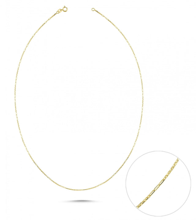 14ct Gold Yellow Chain Necklace