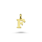 Load image into Gallery viewer, 14ct Letter F Gold Pendant (Chain Not Included)