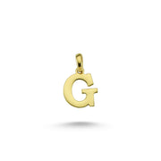14ct g Letter Gold Pendant (Chain Not Included)