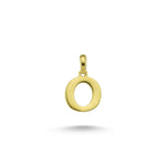 Load image into Gallery viewer, 14ct Letter O Gold Pendant (Chain Not Included)