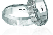 14ct White Gold Wedding Ring