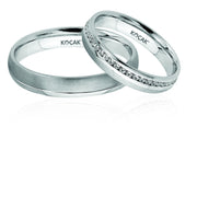 14ct White Gold Wedding Ring