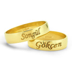 Load image into Gallery viewer, 14ct Personalised Wedding Ring
