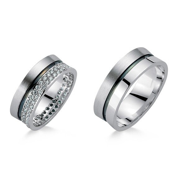 14ct White Gold Wedding Ring