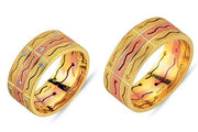 14ct Yellow Rose Gold Wedding Ring