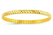 22ct 15 g Triple Burma Twist Bangle