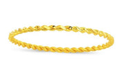22ct 19 g Double Burma Twist Bangle