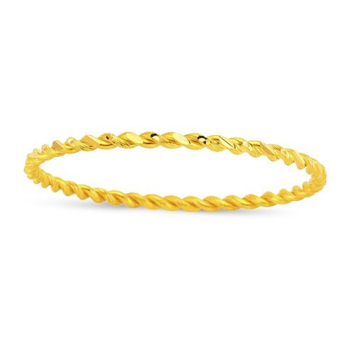 22ct 19 g Double Burma Twist Bangle