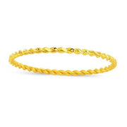22ct 19 g Double Burma Twist Bangle