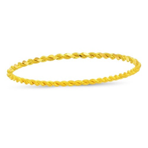 22ct 13 g Double Burma Twist Bangle