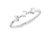 0.12 Karat Fantezi Diamond Ring