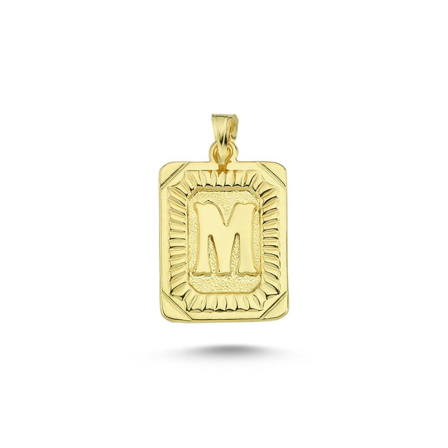 14ct Vintage Gold Letter Pendant (Chain Not Included)
