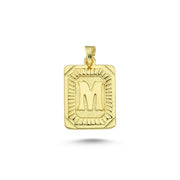 14ct Vintage Gold Letter Pendant (Chain Not Included)