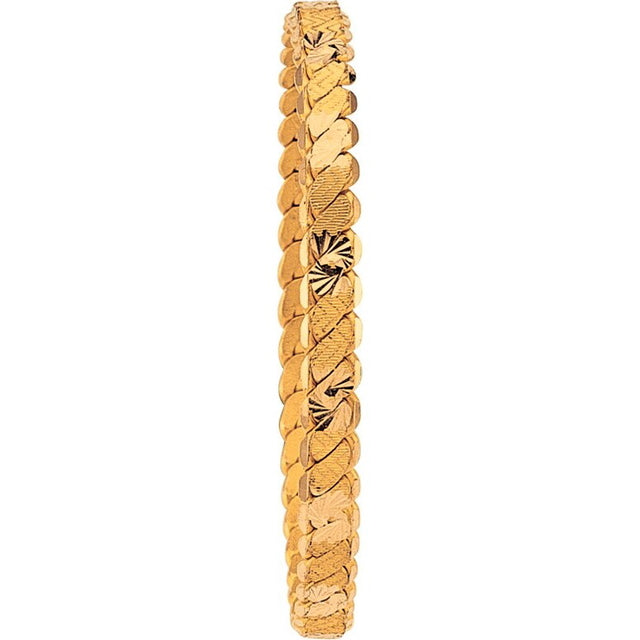 22ct 25 g Burma Twist Bangle