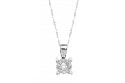 0.14 Karat Diamond Necklace