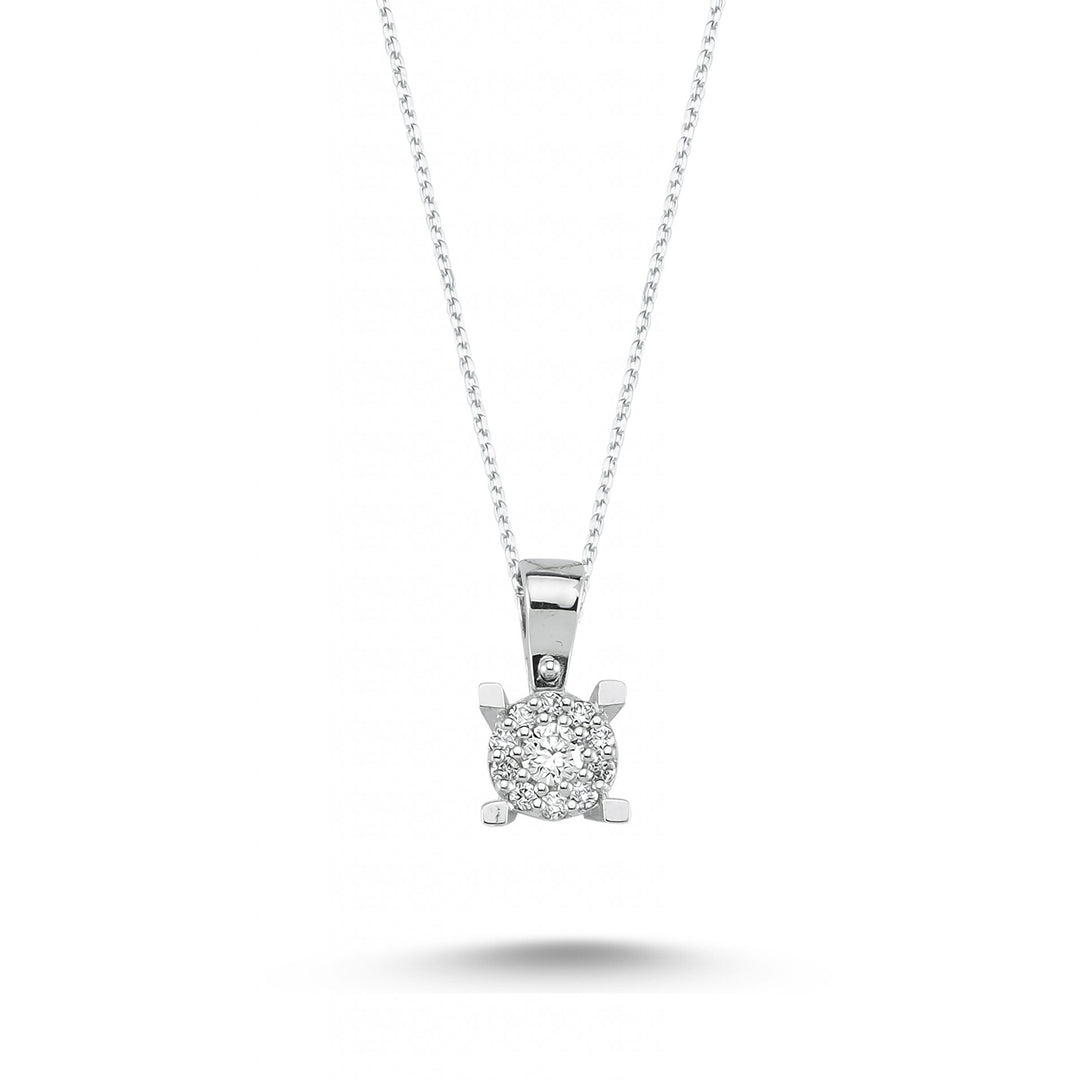 0.14 Karat Diamond Necklace