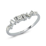 Load image into Gallery viewer, 0.35 Karat Diamond Baguette Stone Set Ring