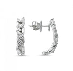 Load image into Gallery viewer, 1.01 Karat Diamond Baguette Earrings