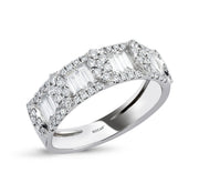 0.90 Karat Baguette Diamond Ring